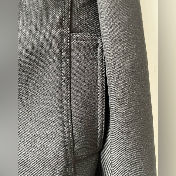 NWOT Alexander McQueen 2016 black blazer jacket, gold buttons, zip sleeves, 38 - Picture 11 of 15